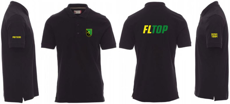 Photo du polo vendu dans la boutique